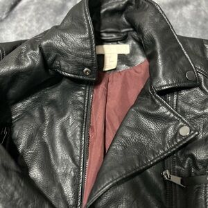 H&M Black Leather Jacket